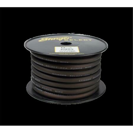 STINGER 50 ft. Vl Matte Black Power Wire SSVLP0BK